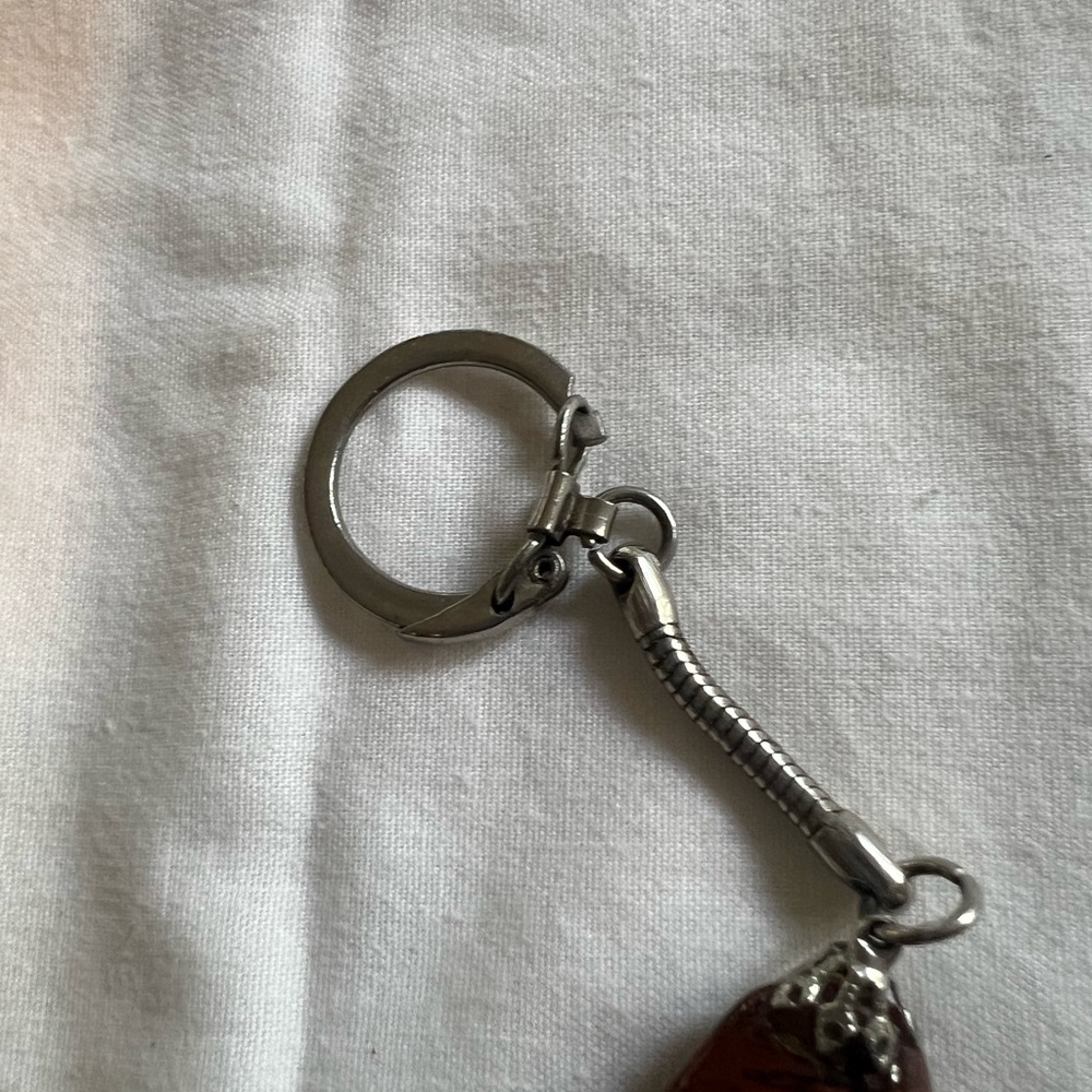 Brown Stone Keychain Accessory - Picture 3 of 5